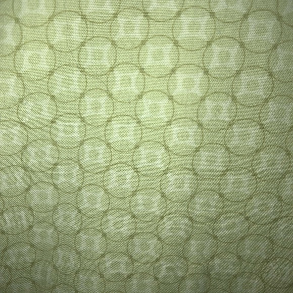 green pattern button down - Picture 3 of 4